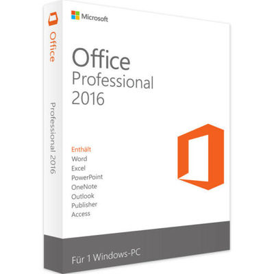 Kemasan Ritel Asli Microsoft Office 2016 Professional