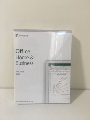 Kemasan DVD / Kartu Microsoft Office 2019 Rumah dan Bisnis