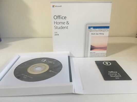 Kartu Kunci Ritel Rumah dan Siswa Microsoft Office 2019 Asli