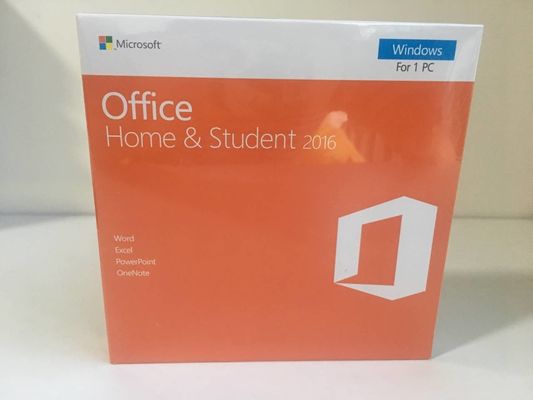 Kemasan Ritel Microsoft Office 2016 Rumah Dan Siswa DVD / Kartu
