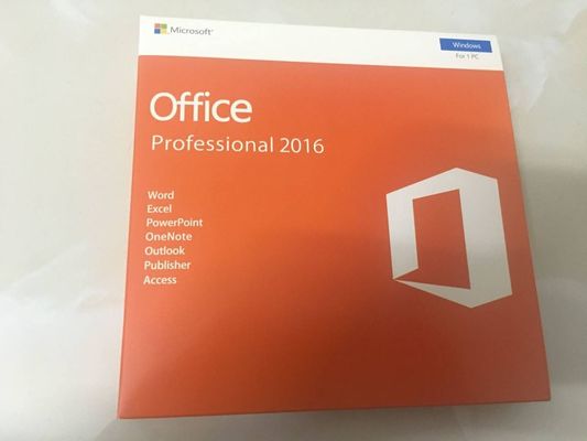 Perangkat lunak komputer Asli Microsoft Office Professional 2016